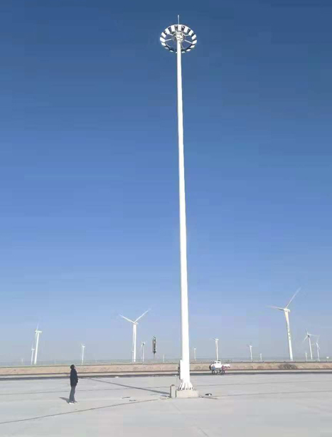 瓜州高速路服务区城中高杆灯项目