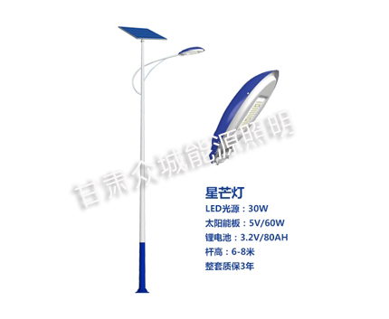 城中爆款太阳能路灯