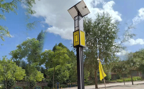 城中智慧路灯安装